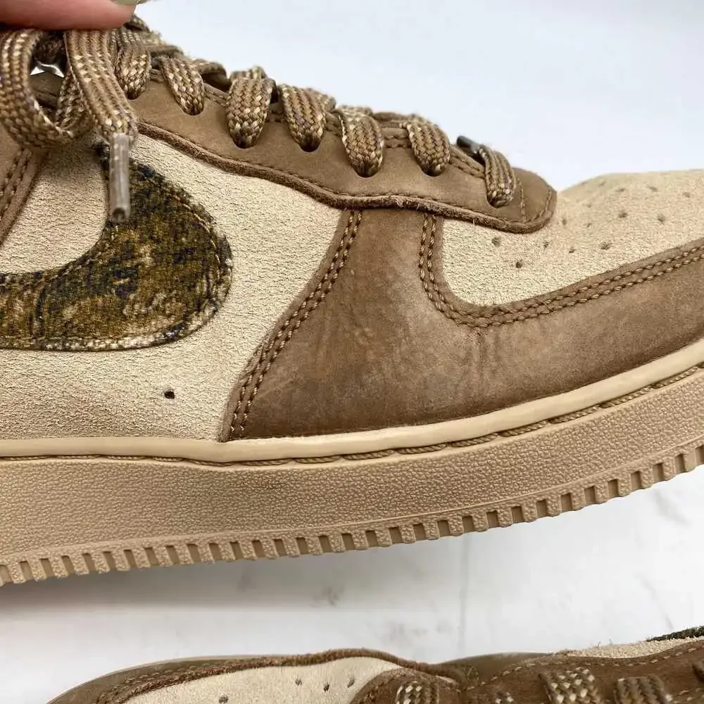 Nike Brown Air Force 1 ‘07 Realtree Sneakers | Men’s 8